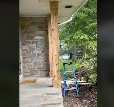 Porch Column Replacement Project